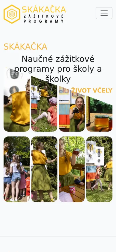 skakacka.cz v mobilu